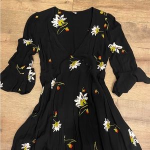 Vintage free people floral dress